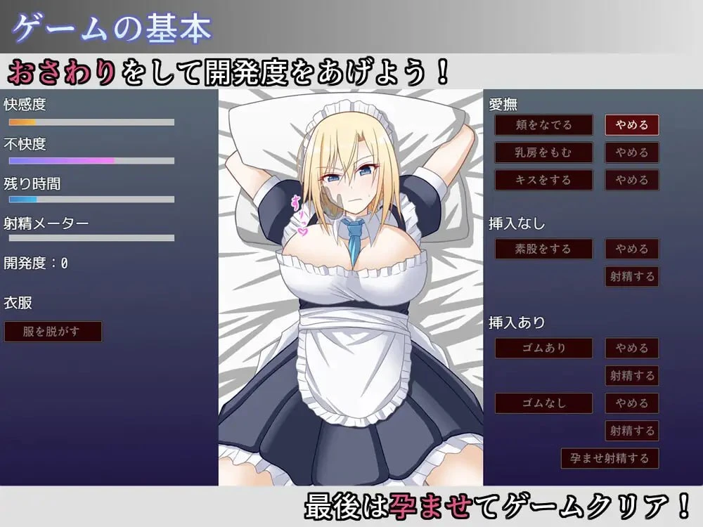 [SLG/PC+安卓/女仆] 大宅女仆怀孕计划～代替大小姐来拥抱我吧！～ お屋敷メイド妊娠計画～お嬢様の代わりに私を抱きなさい！～ v1.00 内嵌AI汉化+作弊码