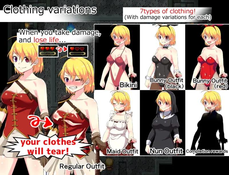 【日系RPGAI汉化】阿尔克与魔剑神殿 Arche and The Demonic Sword’s Shrine V1.01【PC+安卓520M】